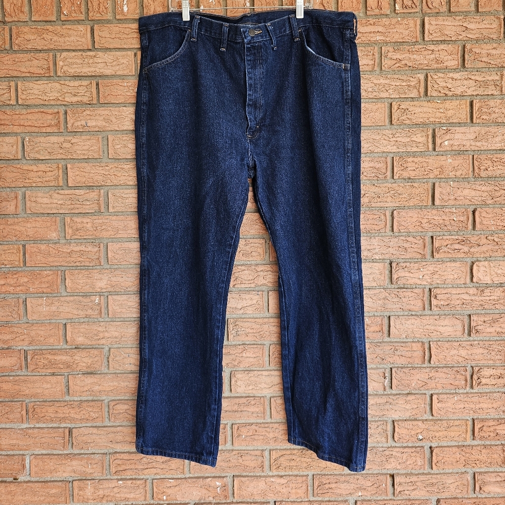 Rustler Men's Blue Jeans Size 44×30